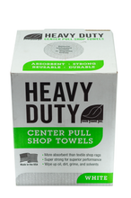 Load image into Gallery viewer, Heavy Duty Shop Towels Center Pull - MAX STRENGTH - 160 Sheets - 9 x 12 inches