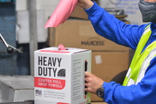 Load image into Gallery viewer, Heavy Duty Shop Towels Center Pull - MAX STRENGTH - 160 Sheets - 9 x 12 inches