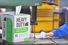 Load image into Gallery viewer, Heavy Duty Shop Towels Center Pull - MAX STRENGTH - 160 Sheets - 9 x 12 inches