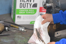 Load image into Gallery viewer, Heavy Duty Shop Towels Center Pull - MAX STRENGTH - 160 Sheets - 9 x 12 inches