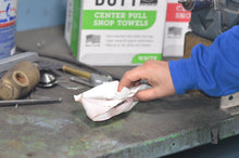 Load image into Gallery viewer, Heavy Duty Shop Towels Center Pull - MAX STRENGTH - 160 Sheets - 9 x 12 inches