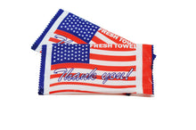 Load image into Gallery viewer, Premium Wet Nap - Extra Large - 8 inches x 7.5 inches - 300 Wipes Per Case - US Flag - Fresh Clean Scent *FREE SHIPPING*
