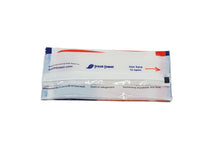 Load image into Gallery viewer, Fresh Towel Wet Wipes Individual back of package. Text reads: Made in the U.S.A. by Fresh Towel, Inc. URL: freshtowel.com Logo icon of a leaf with Fresh Towel company name. Text: Tear here to open.