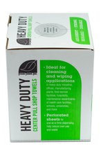 Load image into Gallery viewer, Heavy Duty Shop Towels Center Pull - MAX STRENGTH - 160 Sheets - 9 x 12 inches