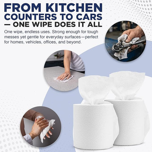 Dry Wipes Refill 2-Pack - 220 sheets - 6 x 9 inches