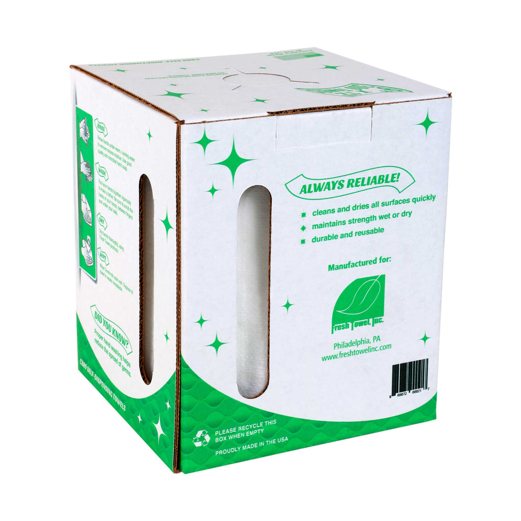 Center Pull Paper Shop Towel - 300 Sheets - 9 inches x 12 inches - White
