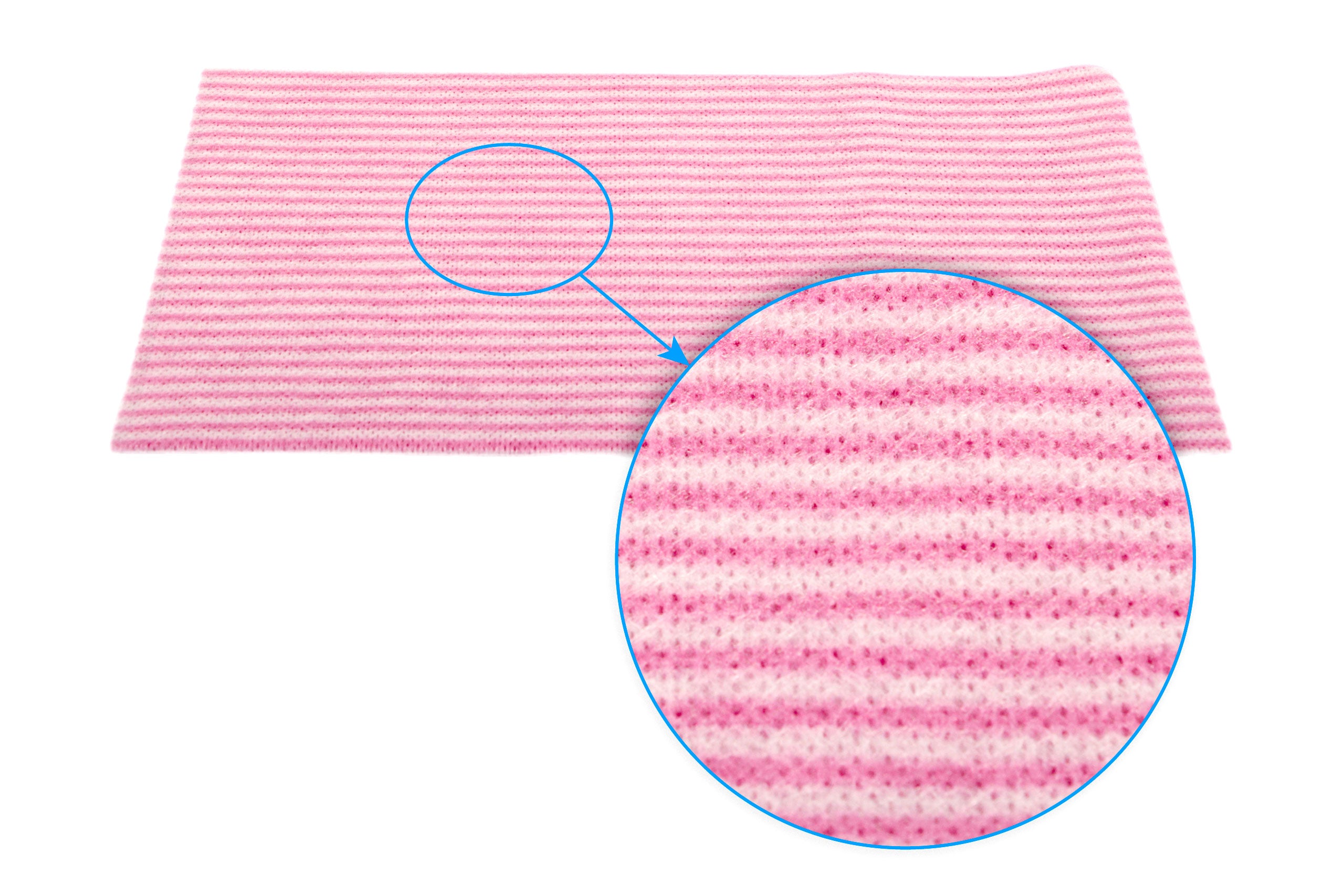 Foodservice Reusable Paper Towels - 1/4 Fold, 13 x 20 inches - Pink (1 Case of 200)
