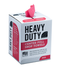 Heavy Duty Shop Towels Center Pull - MAX STRENGTH - 160 Sheets - 9 x 12 inches