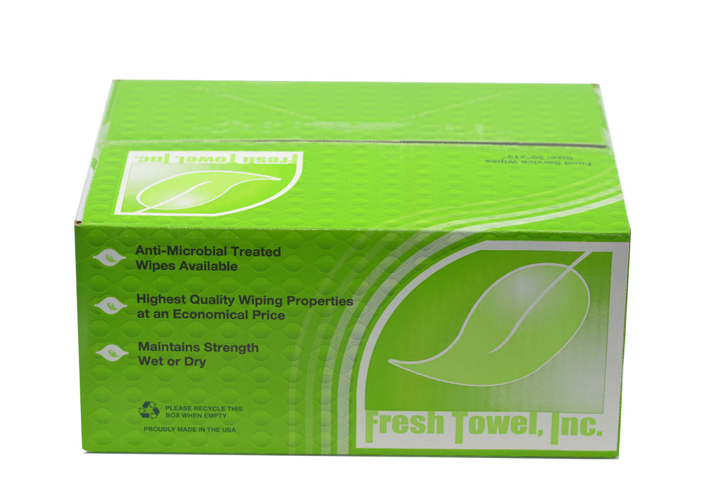 Foodservice Reusable Paper Towels - 1/4 Fold, 13 x 20 inches - Pink (1 Case of 200)