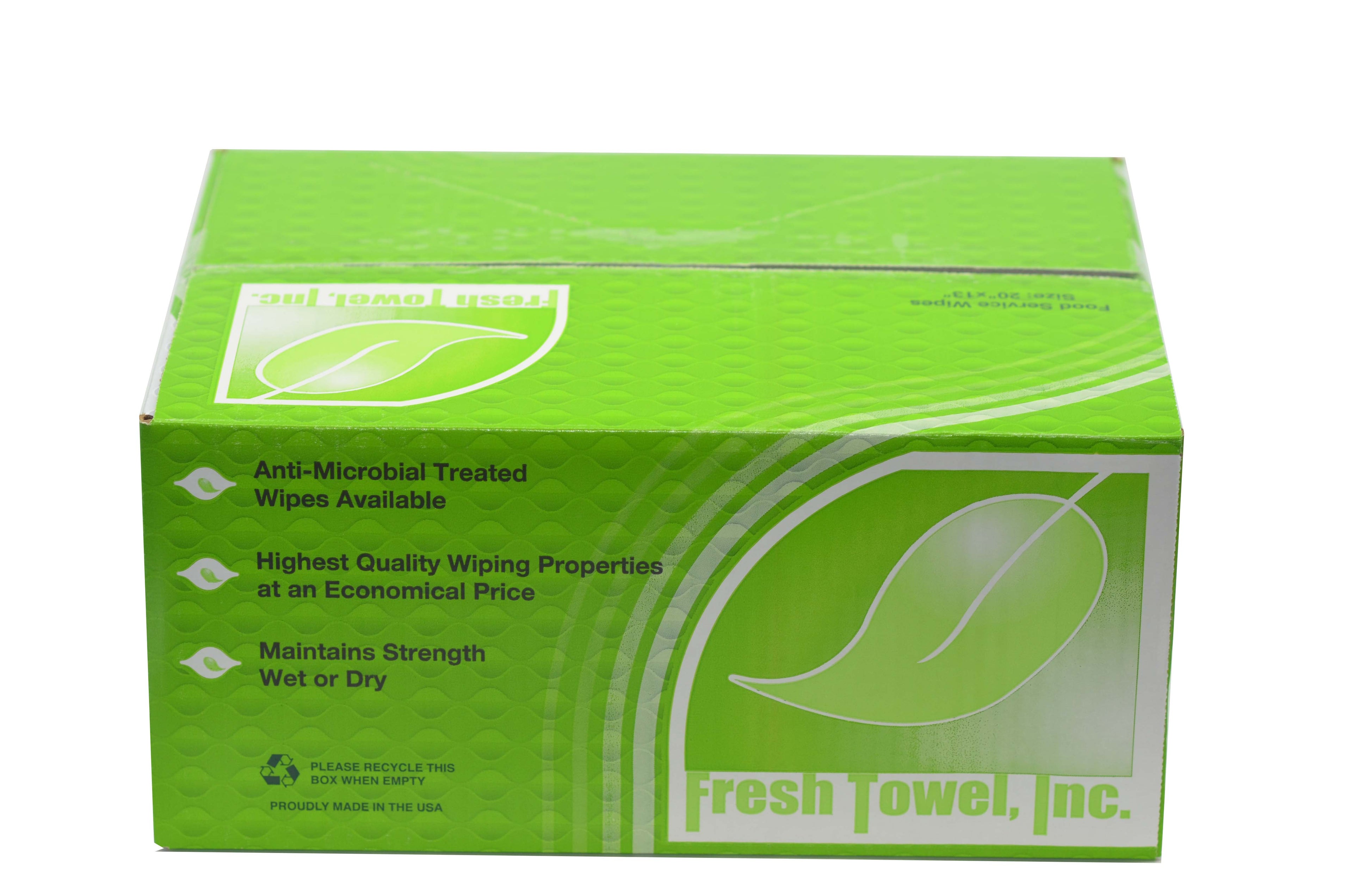 Foodservice Reusable Paper Towels - 1/4 Fold, 13 x 20 inches - Pink (1 Case of 200)