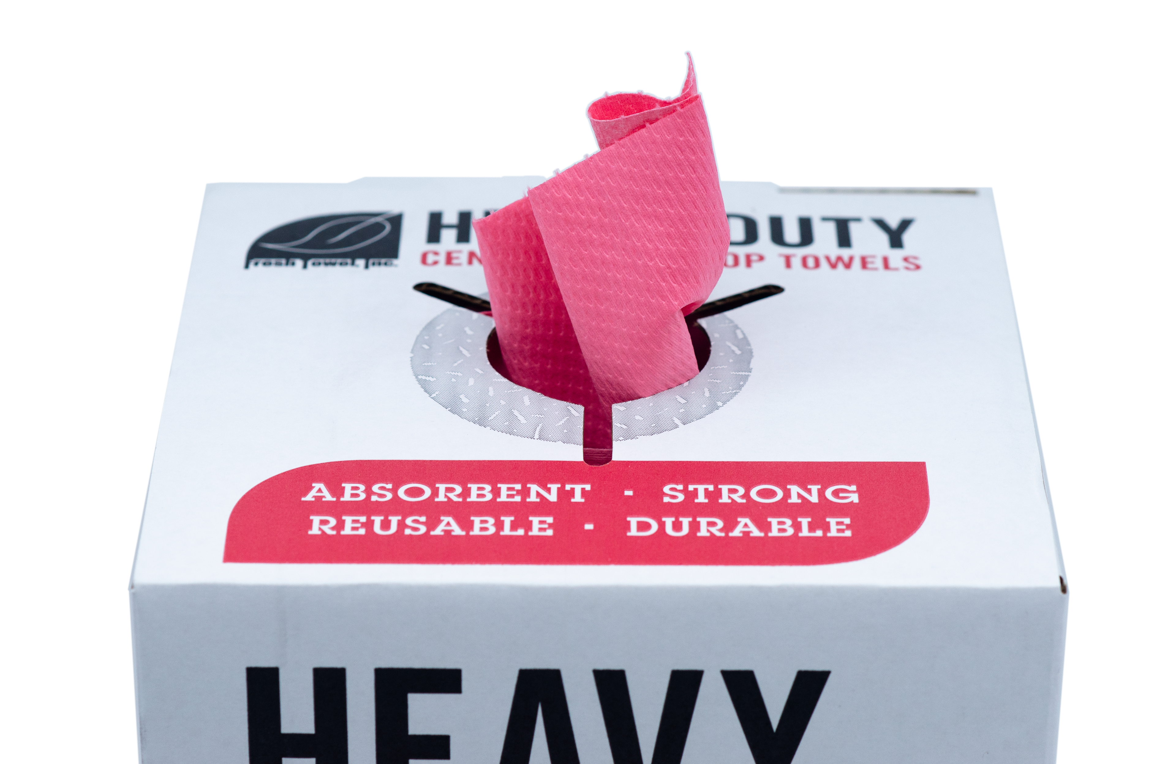 Heavy Duty Shop Towels Center Pull - MAX STRENGTH - 160 Sheets - 9 x 12 inches
